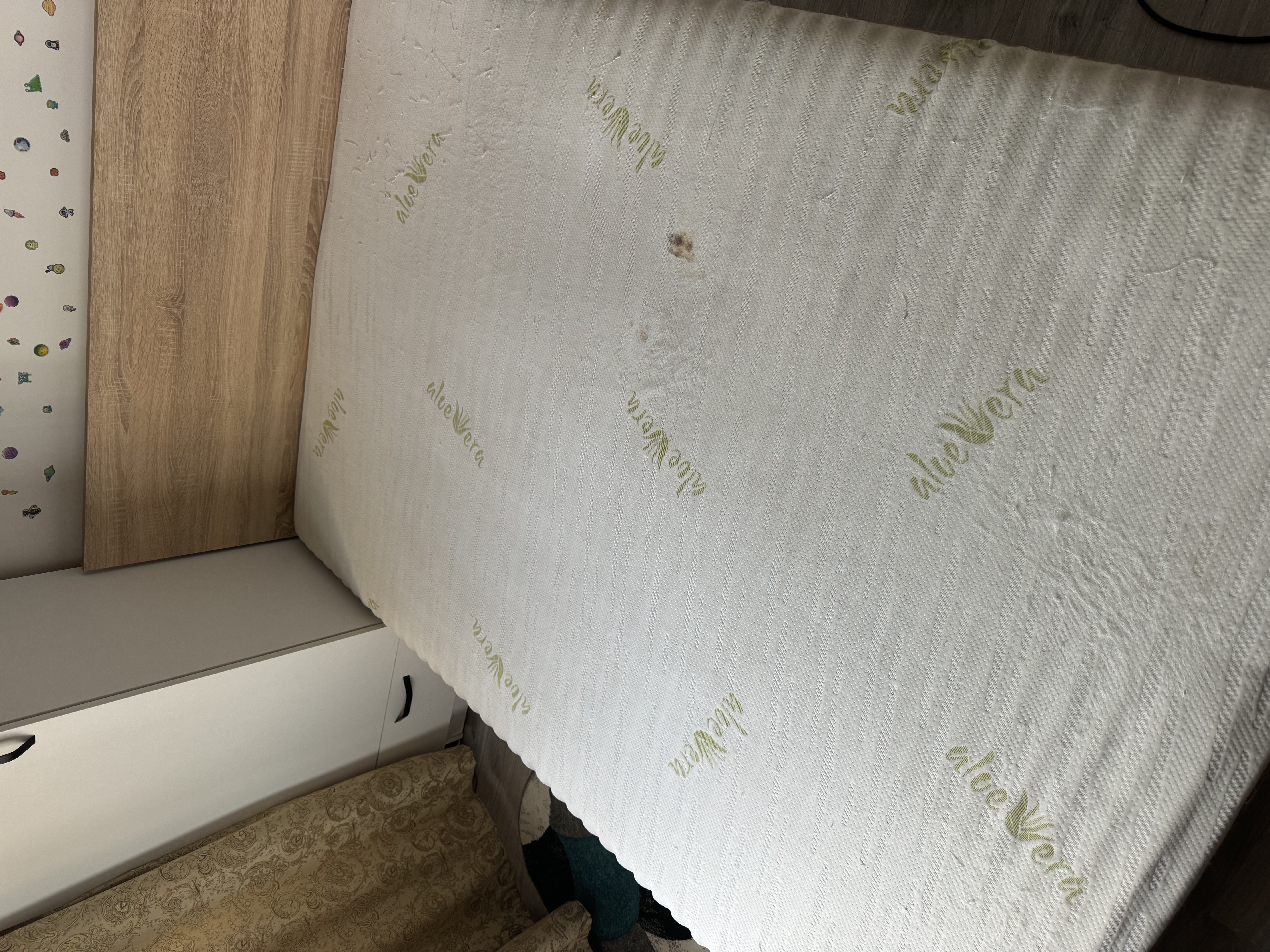 Saltea single după curățare