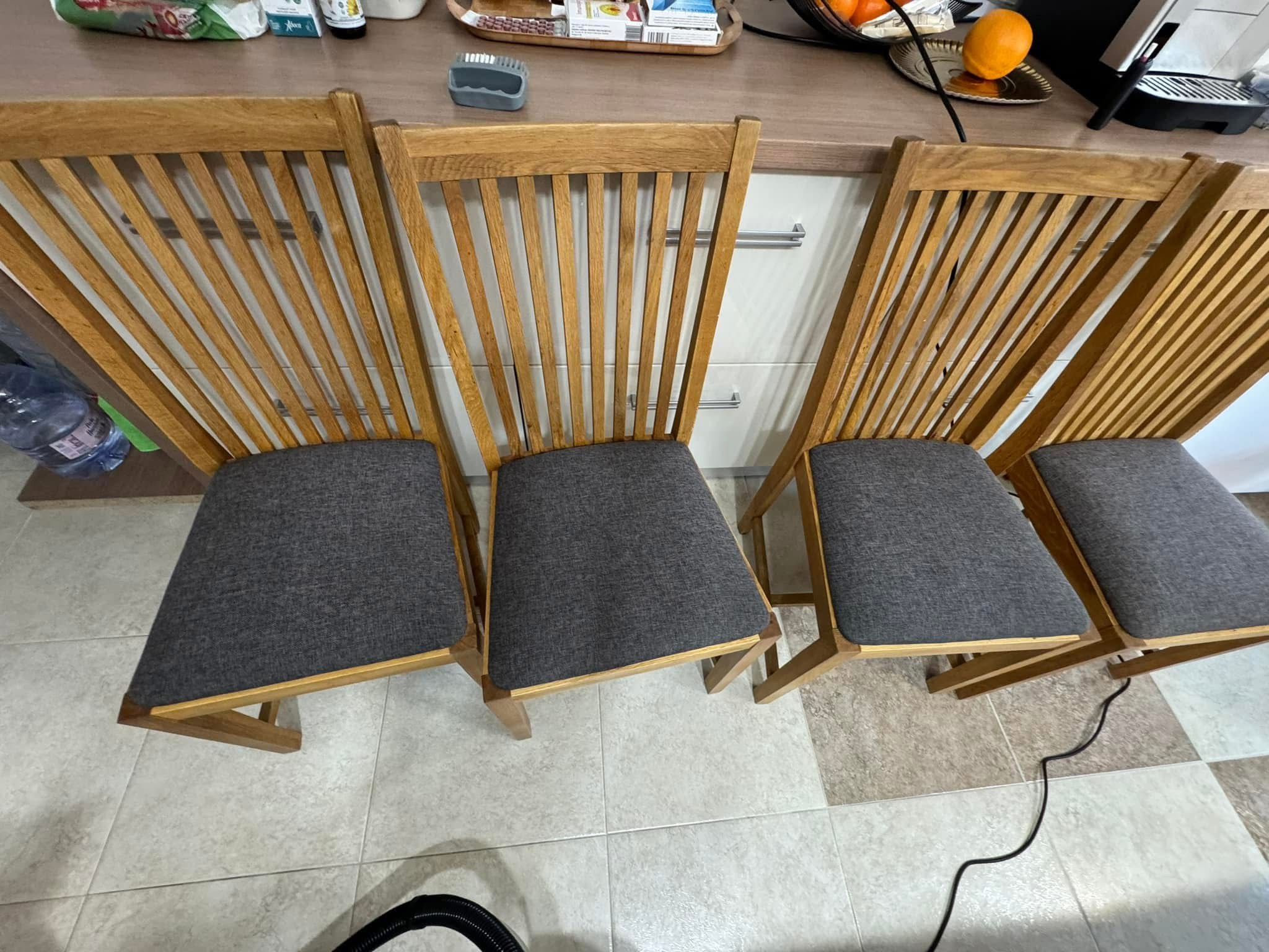 După curățare scaune